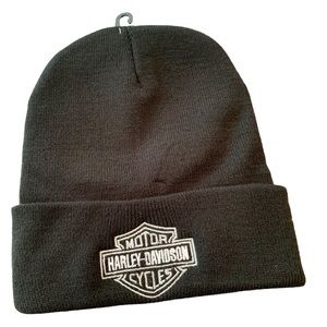 Harley Davidson beanie new embroidered logo Harley Davidson beanie adult size